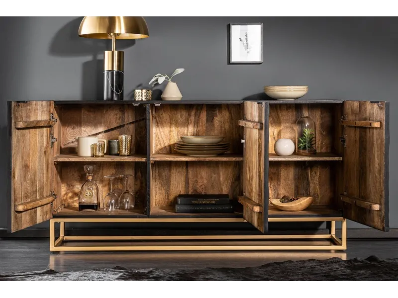 Buffet, Bahut et enfilade pas cher en bois massif  | LIVRAISON GRAT...