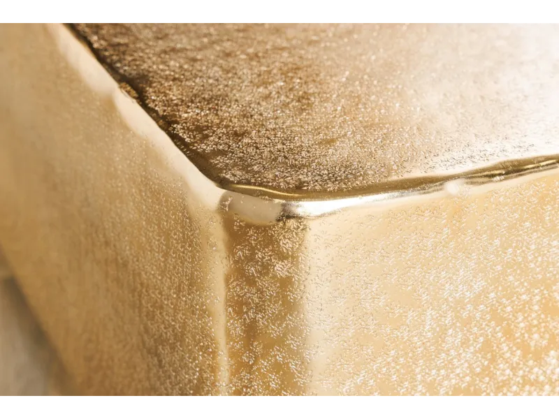 Table basse de 70 cm design unit doré