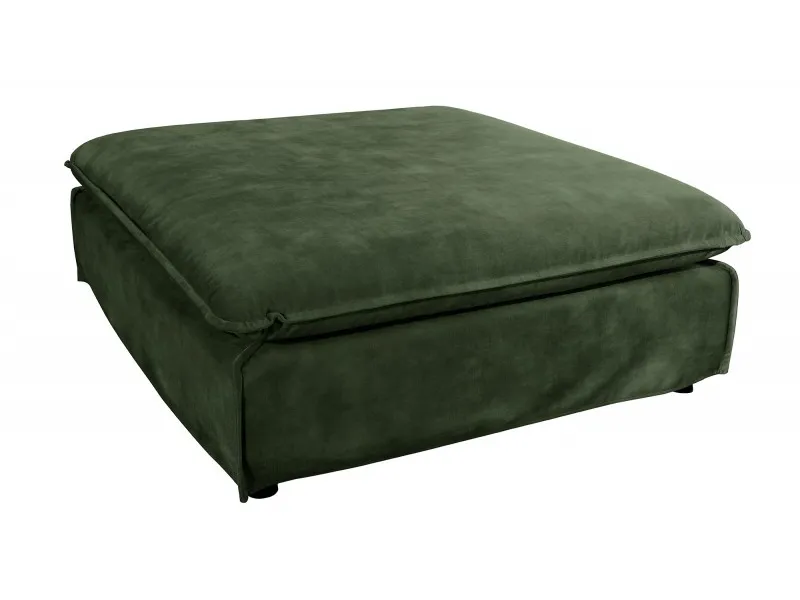 Tabouret moderne en lin coloris taupe pas cher