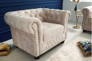 Fauteuil design vintage teinté marron Fauteuil |bellozia.com