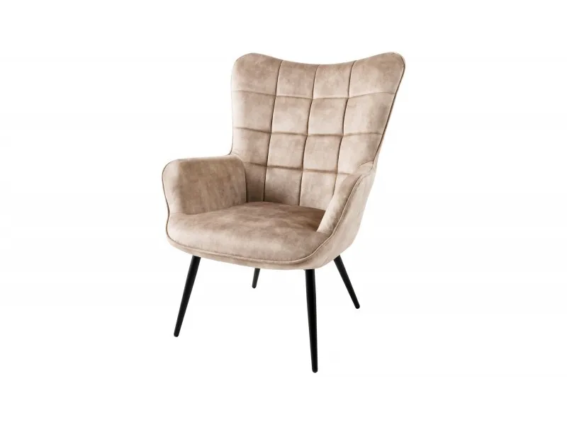 Fauteuil à bascule design scandinave coloris bleu claire Fauteuil |...