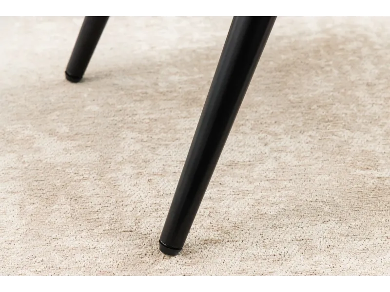 Tabouret SCANDINAVIA – Velours Jaune Moutarde