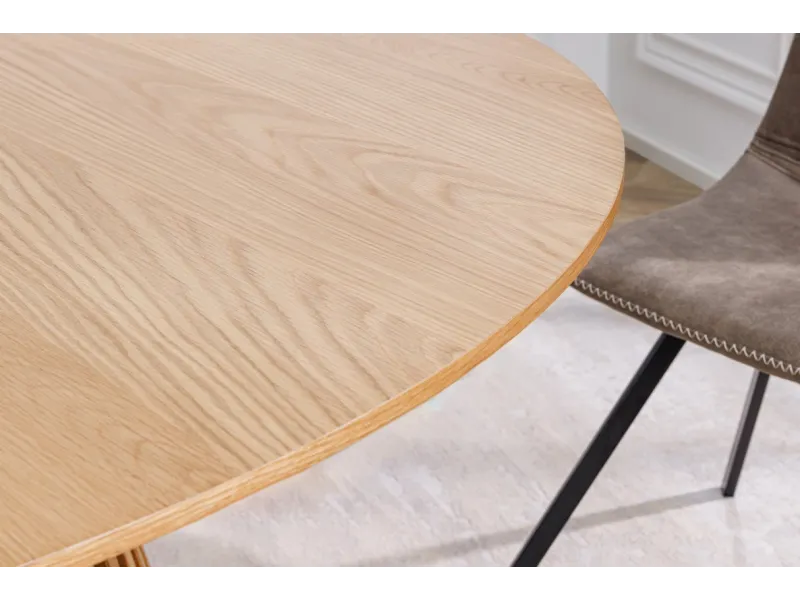 Table de Salle à Manger Ronde 120cm - Créez des Moments Inoubliables en Famille