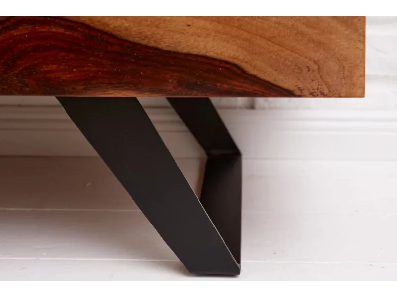 Meuble TV "Amazonas" en Bois Massif de Sheesham - 160 cm