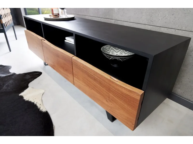Meuble TV Organic Artwork 140cm Acacia