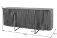 Buffet bois massif rétro chic – Design élégant & moderne | Bellozia