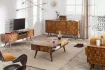 Meuble TV en Bois Massif Sheesham - Style Naturel