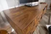 Meuble TV en Bois Massif Sheesham - Style Naturel