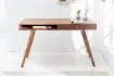 Bureau de 120cm design Scandinave coloris blanc Secrétaire |bellozia...