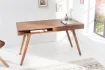 Bureau de 120cm design Scandinave coloris blanc Secrétaire |bellozia...