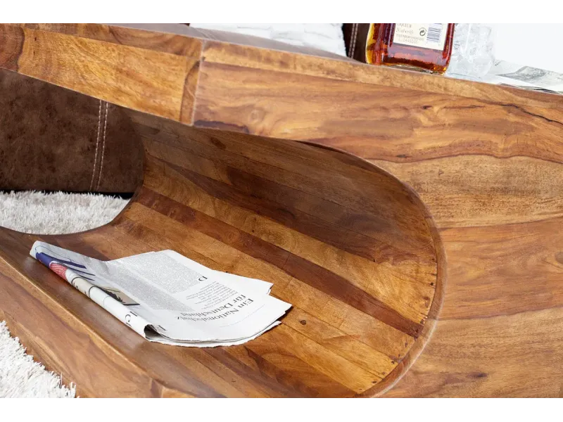 Meuble tv bois massif |Meuble tv design de couleur naturelle en boi...