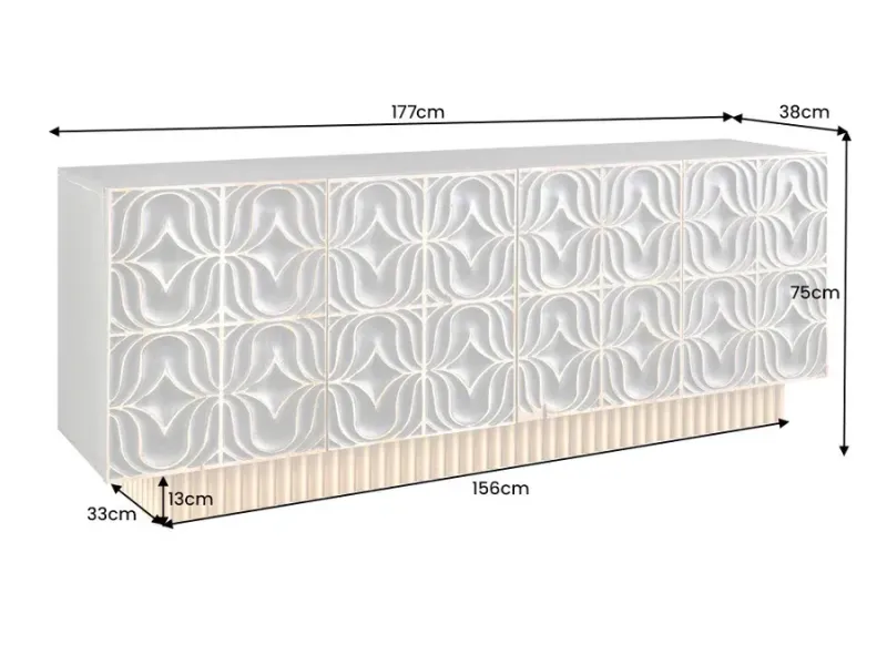 Buffet, Bahut et enfilade pas cher en bois massif  | LIVRAISON GRAT...