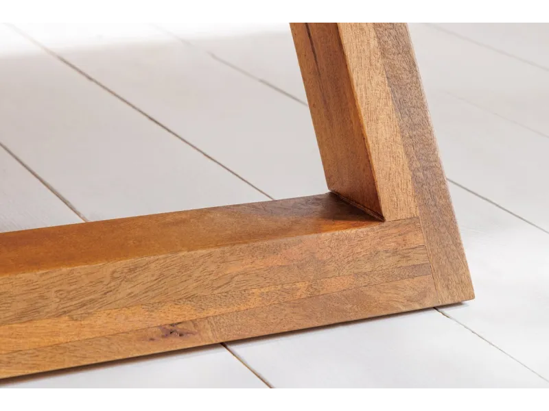 Lit adulte en bois massif |Lit moderne de 140x200 cm en pin massif ...