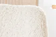 Chaise scandinave tissu bouclé crème – chaise salle à manger moderne design – Bellozia