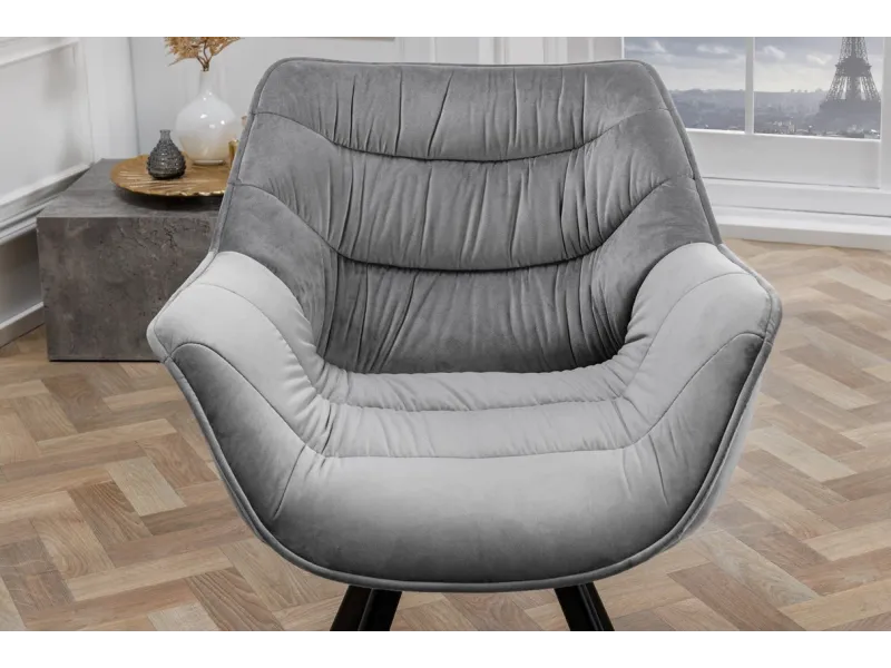 Chaises capitonnées |Lot de 2 Chaises design scandinave de salle à ...