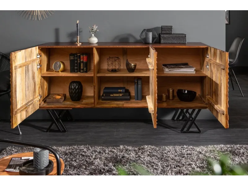 Buffet, Bahut et enfilade pas cher en bois massif  | LIVRAISON GRAT...