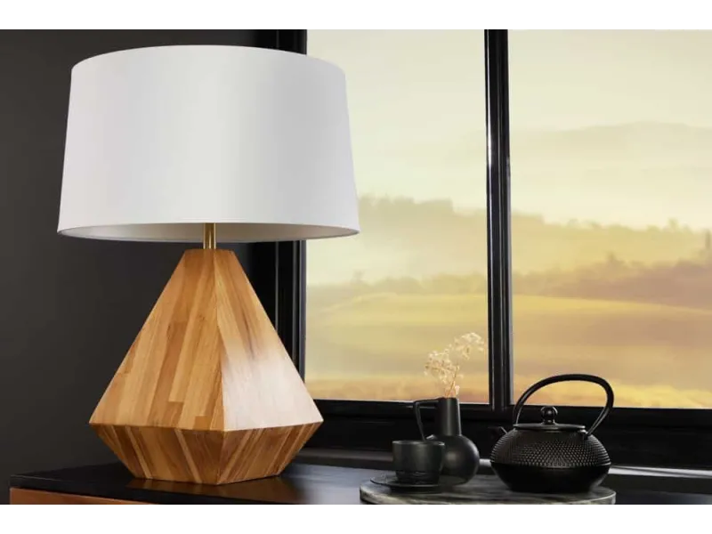 Lampe à poser design coquillage coloris beige Lampes à poser |bellozia...