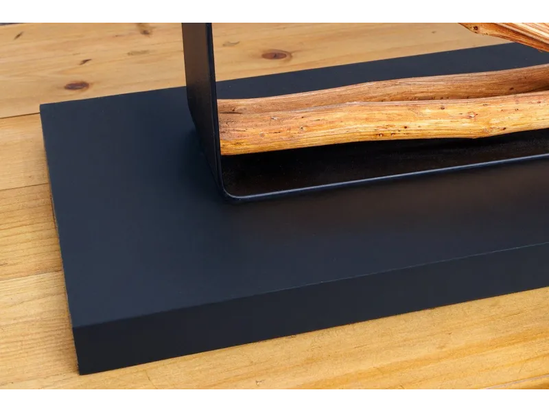 Lampe à poser design de couleur gris en béton Lampes à poser |bellozia...