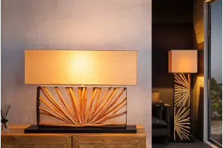 Lampe à poser design de couleur gris en béton Lampes à poser |bellozia... 2