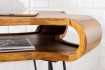 Table de bureau design rétro de 120cm à un tiroir et une niche home...