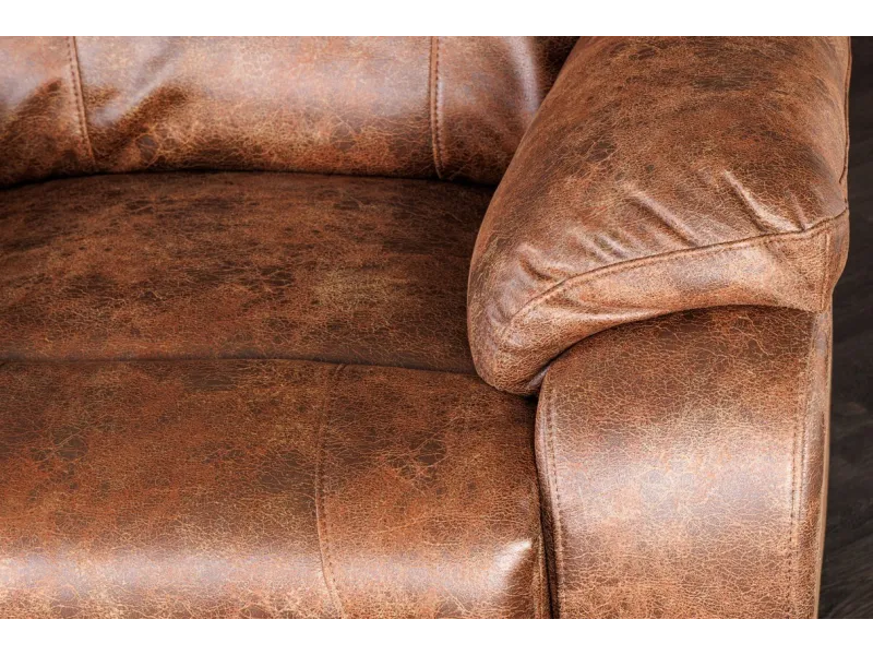 Fauteuil relaxant moderne coloris gris clair en tissu Fauteuil rela...