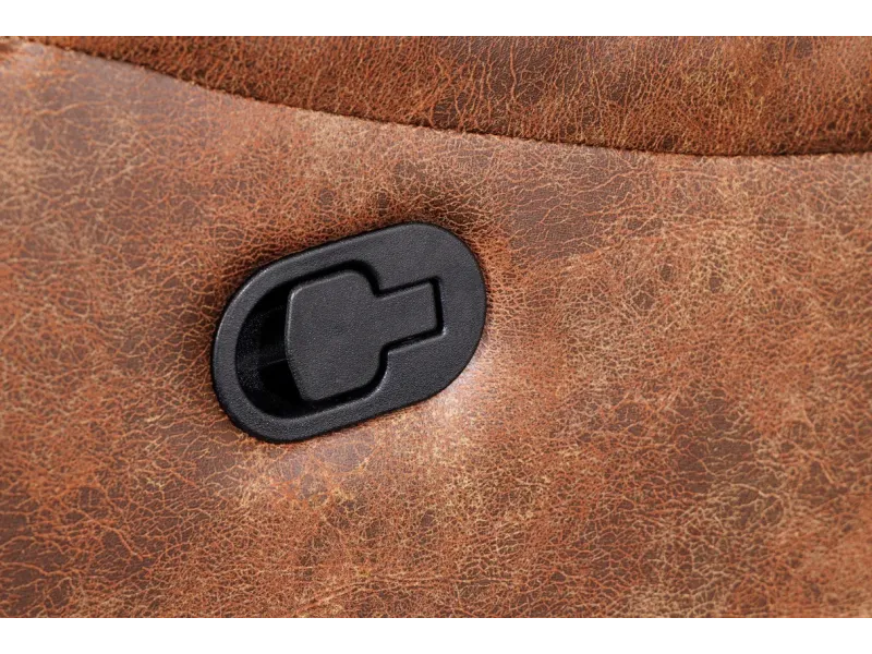 Fauteuil relaxant moderne coloris gris clair en tissu Fauteuil rela...