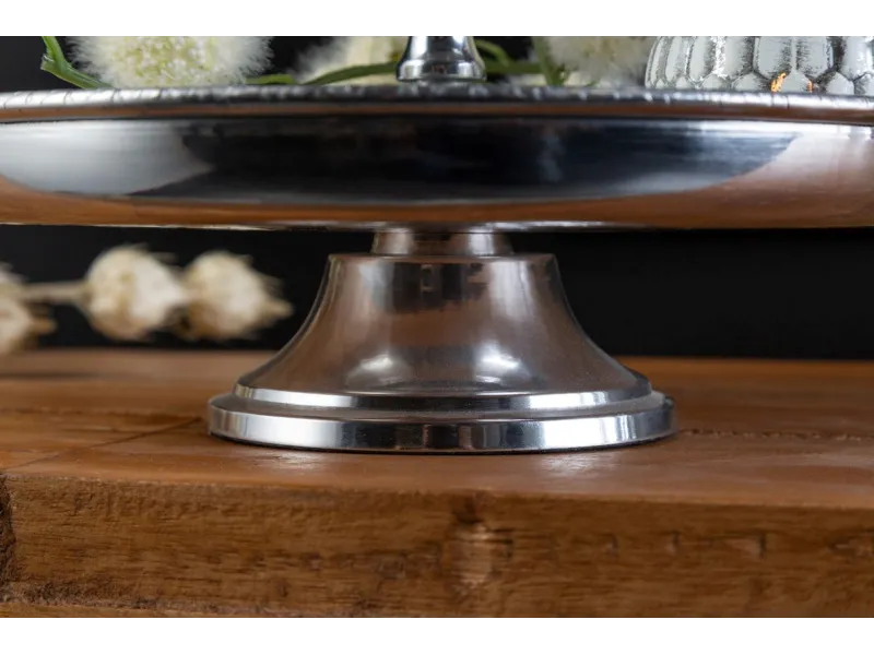 Lot de 3 plateaux design oriental coloris doré en métal Objets de d...