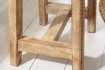 Tabouret 40 cm design en bois massif recyclé Tabourets bas |bellozia...