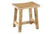 Tabouret 40 cm design en bois massif recyclé Tabourets bas |bellozia...