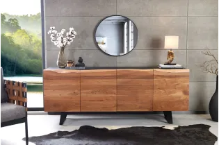 Buffet, Bahut et enfilade pas cher en bois massif  | LIVRAISON GRAT... 2