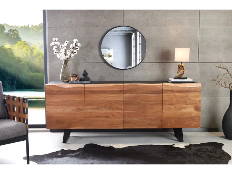 Buffet, Bahut et enfilade pas cher en bois massif  | LIVRAISON GRAT...