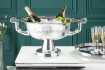 Vasque décorative pour champagne/glace en aluminium argenté Vases, ...