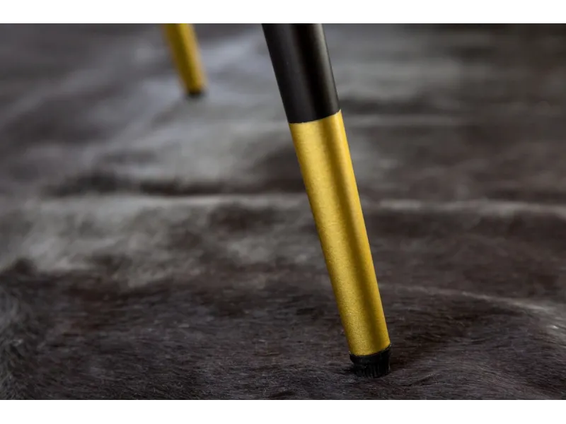 Chaise de salle à manger design baroque coloris gris argenté home |...