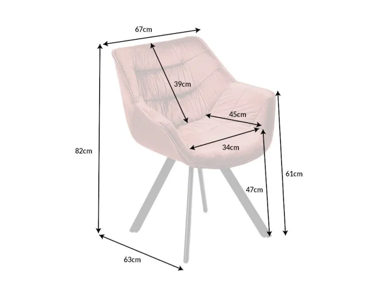chaise style baroque de salle à manger en velours coloris gris home...