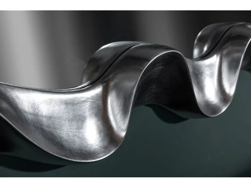 Miroir mural rectangulaire simple 160cm coloris noir pas cher