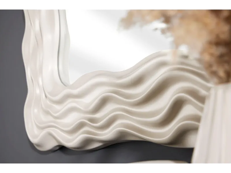 Miroir Portrait 28cm or pas cher