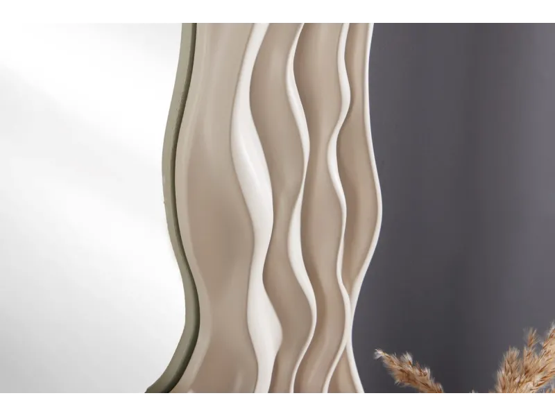 Miroir Portrait 28cm or pas cher