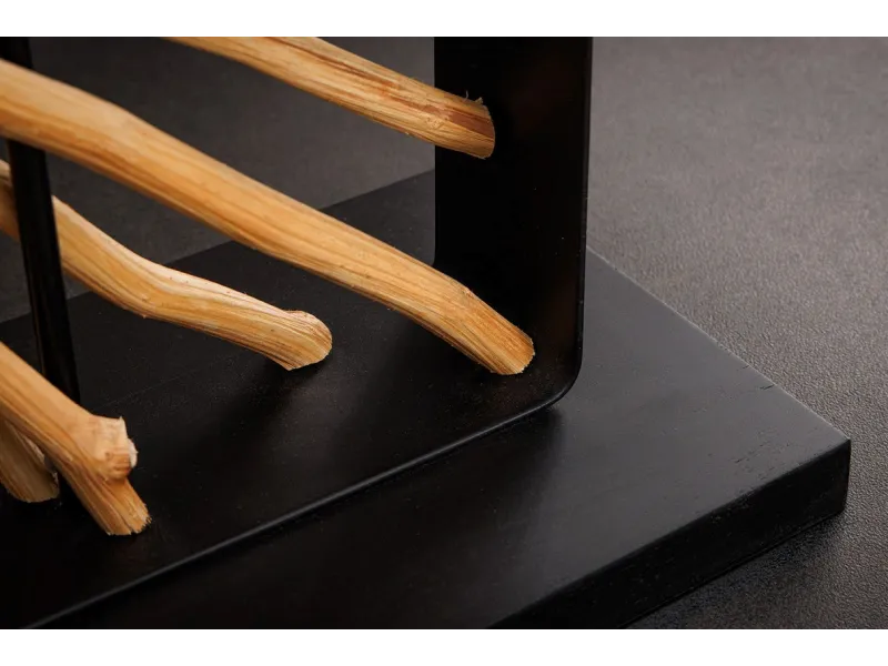 Lampadaire design naturel en bois flotté 163cm pas cher