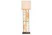 Lampadaire design naturel en bois flotté 163cm pas cher