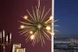 Suspension moderne dorée design 50cm – Lustre chic salon & salle à manger |bellozia.com