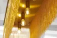 Suspension ROYAL dorée 80 cm – lustre moderne salon et salle à manger chic |bellozia.com