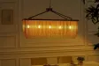 Suspension ROYAL dorée 80 cm – lustre moderne salon et salle à manger chic |bellozia.com