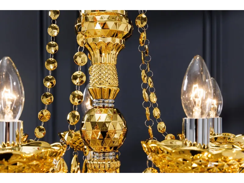 Lampe suspendue design \"GLORY\" coloris transparent Suspensions ...