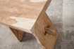 Tabouret design de 50 cm en bois massif naturel Tabourets bas |bellozia...