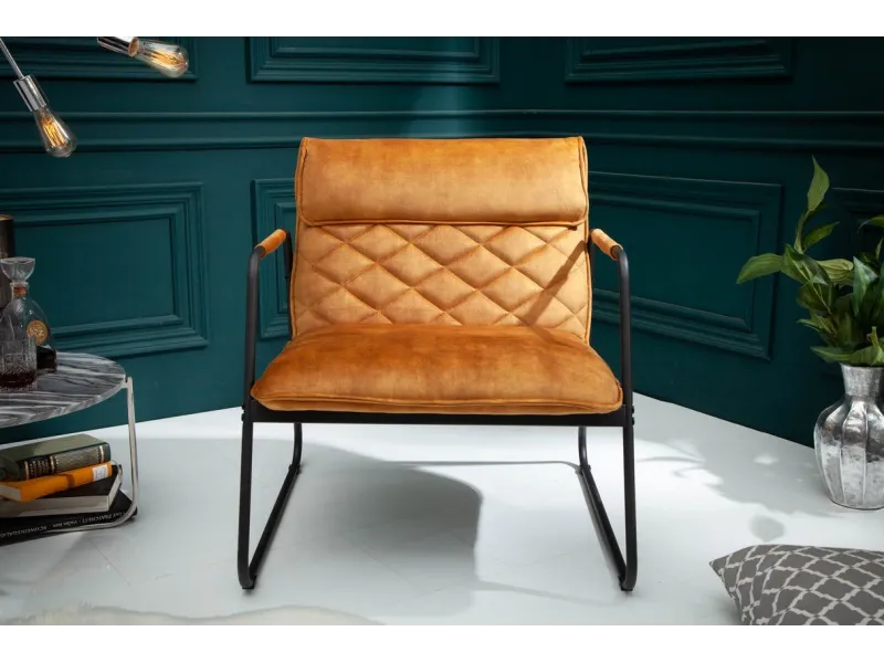 Fauteuil style chesterfield en simili cuir blanc Fauteuil |bellozia...