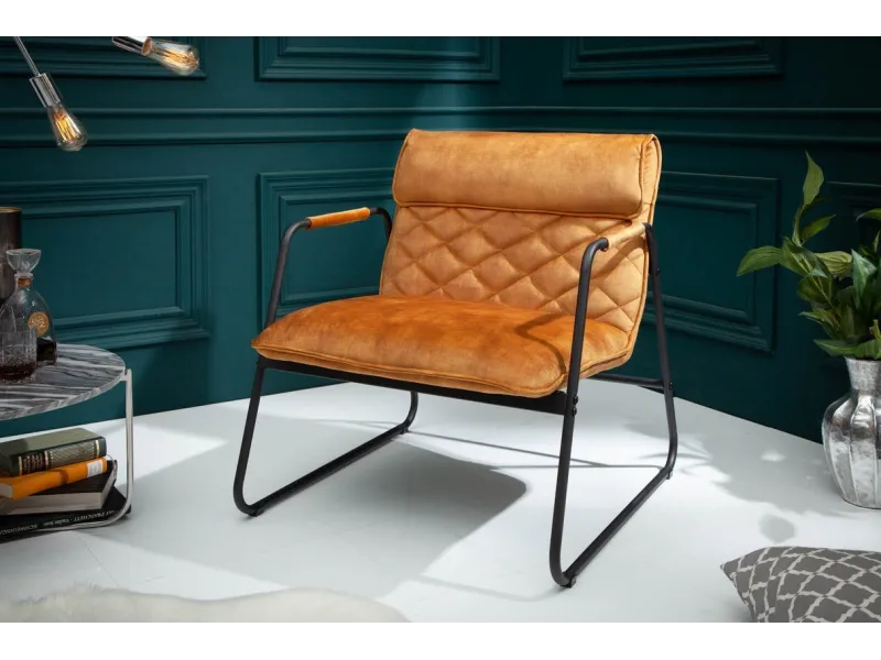 Fauteuil style chesterfield en simili cuir blanc Fauteuil |bellozia...