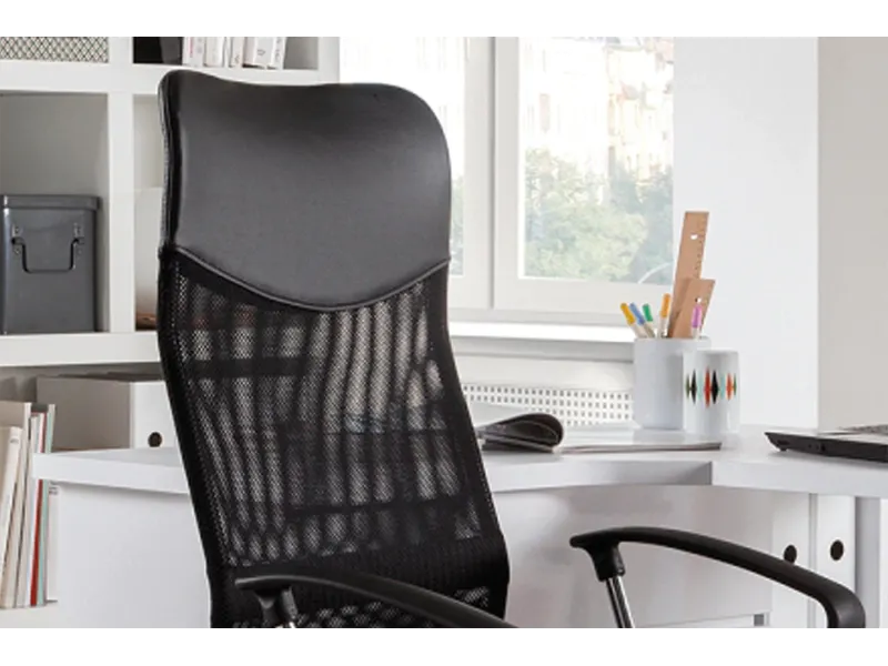 Chaise de bureau professionnel réglable coloris noir Sièges de bure...