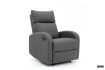 Fauteuil relax moderne de coloris Noir en simili cuir Fauteuil rela...