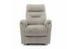 Fauteuil relax moderne coloris brun en simili cuir Fauteuil relax e...