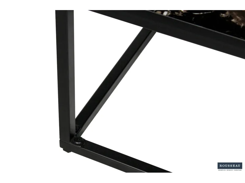 Table basse contemporaine |Table basse original \"New york\" en v...